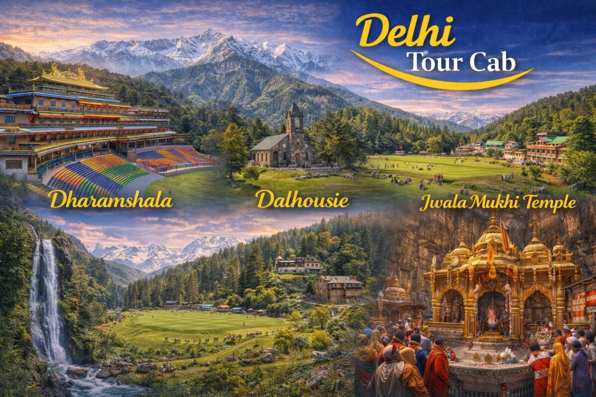 Delhi Dharamshala Dalhousie Jwalamukhi Tour