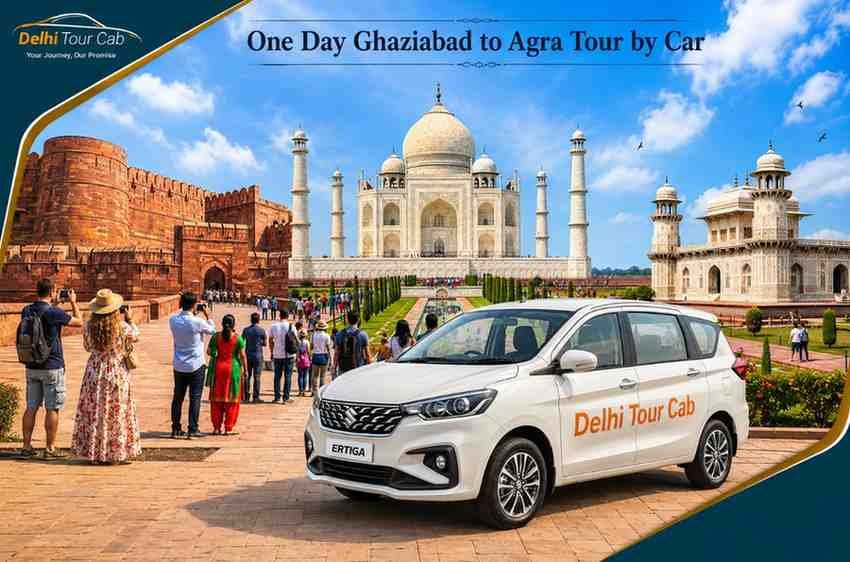 Oneday Ghaziabad to Agra tour by car