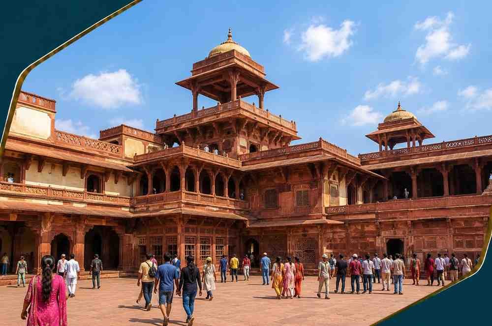 Jodha Bai Palace, Fatehpur Sikri