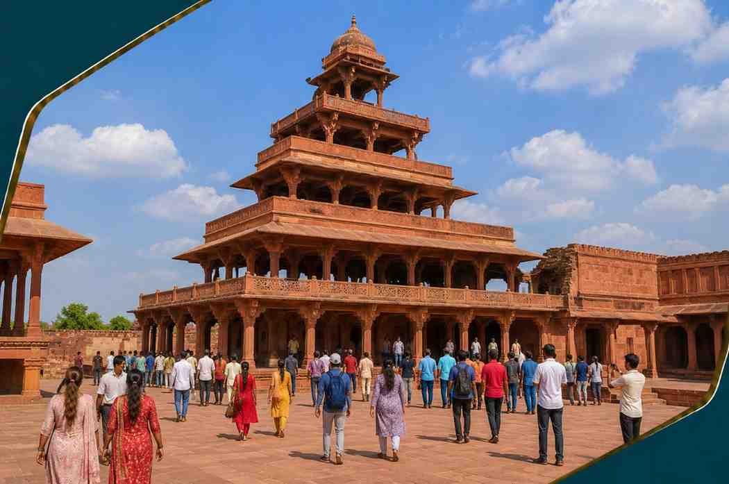 Panch Mahal, Fatehpur Sikri